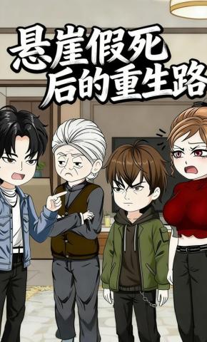 短剧《悬崖假死后的重生路》海报