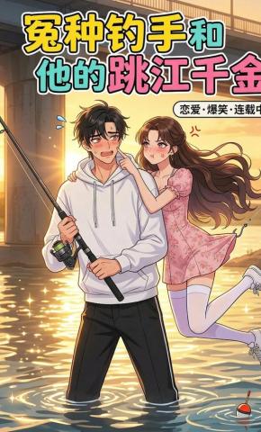 短剧《冤种钓手和他的跳江千金》海报