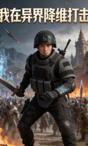 短剧《我在异界降维打击》海报