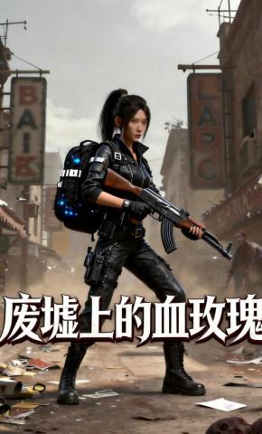 短剧《废墟上的血玫瑰》海报