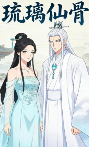 短剧《琉璃仙骨》海报