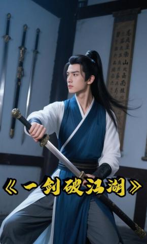 短剧《一剑破江湖》海报