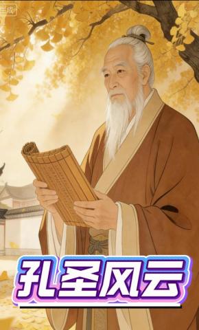 短剧《孔圣风云》海报