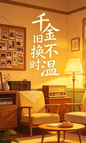 短剧《千金不换旧时温》海报