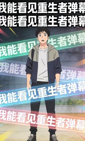 短剧《我能看见重生者弹幕》海报