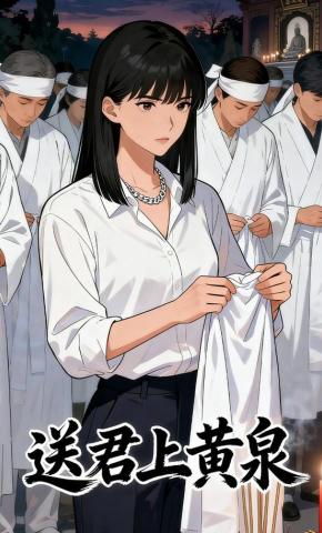 短剧《送君上黄泉》海报