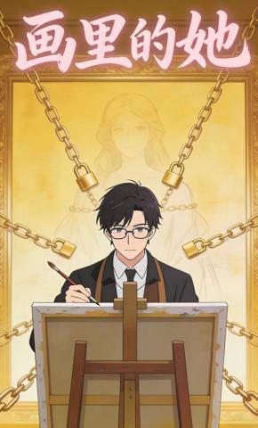 短剧《画里的她》海报
