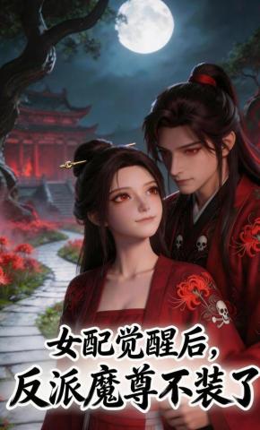 短剧《女配觉醒后，反派魔尊不装了》海报