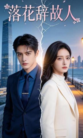 短剧《落花辞故人》海报