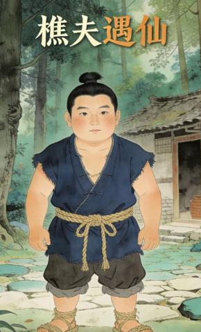 短剧《樵夫遇仙》海报