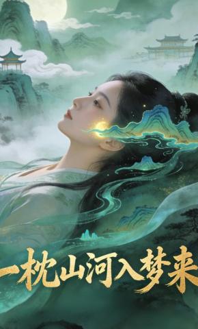 短剧《一枕山河入梦来》海报