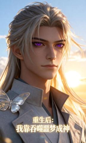 短剧《重生后：我靠吞噬噩梦成神》海报