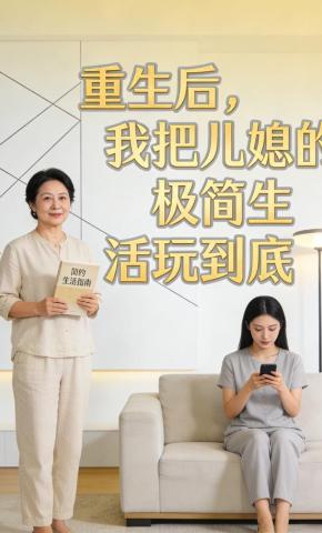 短剧《重生后，我把儿媳的极简生活玩到底》海报