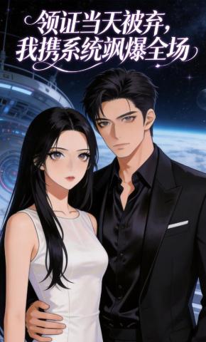 短剧《领证当天被弃，我携系统飒爆全场》海报
