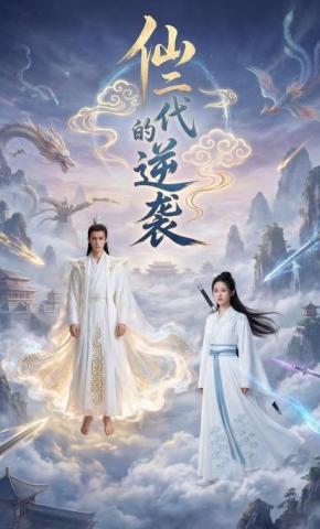短剧《仙二代的逆袭》海报