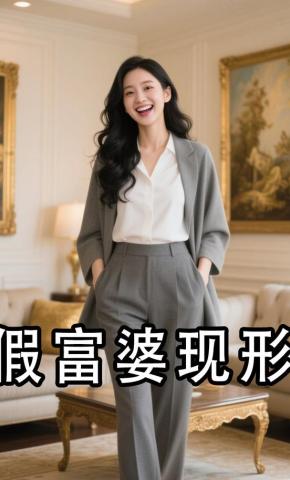 短剧《假富婆现形》海报