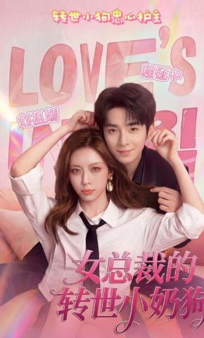 短剧《女总裁的转世小奶狗》海报