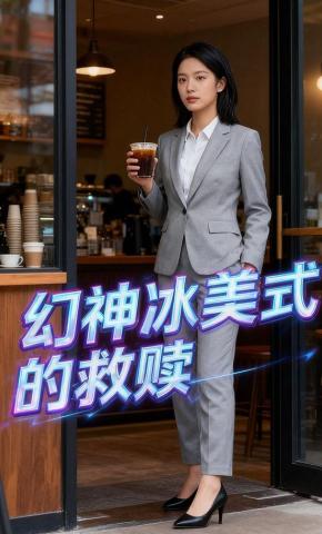 短剧《幻神冰美式的救赎》海报