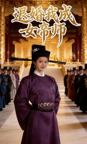 短剧《退婚我成女帝师》海报