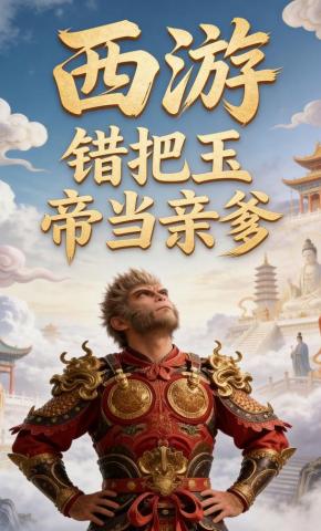 短剧《西游错把玉帝当亲爹》海报