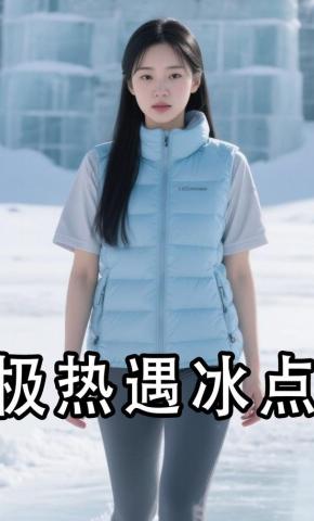 短剧《极热遇冰点》海报