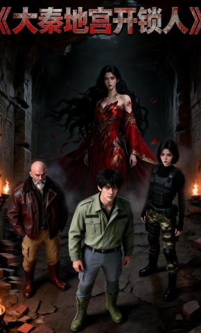 短剧《大秦地宫开锁人》海报