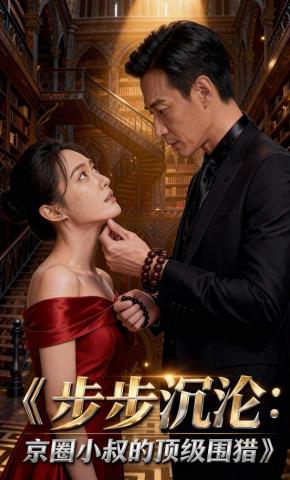 短剧《步步沉沦：京圈小叔的顶级围猎》海报