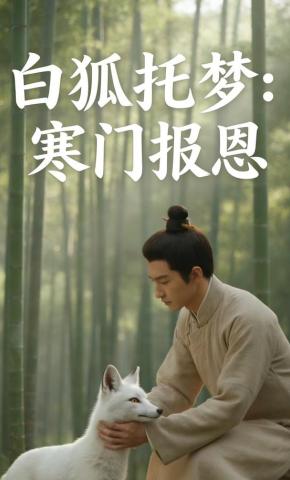 短剧《白狐托梦：寒门恩报》海报