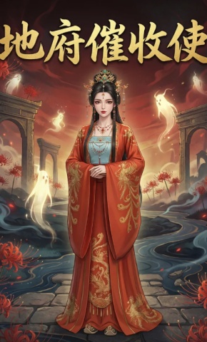 短剧《地府催收使》海报