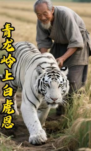 短剧《青龙岭上白虎恩》海报