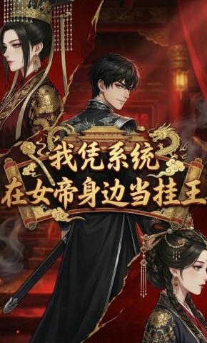 短剧《我凭系统在女帝身边当挂王》海报