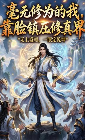 短剧《毫无修为的我，靠脸镇压修真界》海报