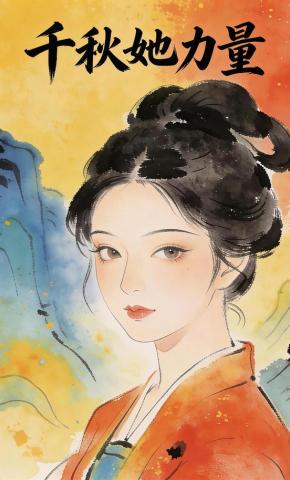 短剧《千秋她力量》海报