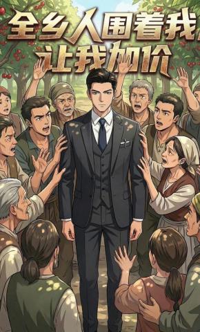 短剧《全乡人围着我，让我加价》海报