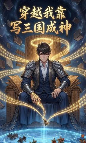 短剧《穿越我靠写三国成神》海报