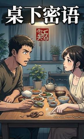 短剧《桌下密语》海报