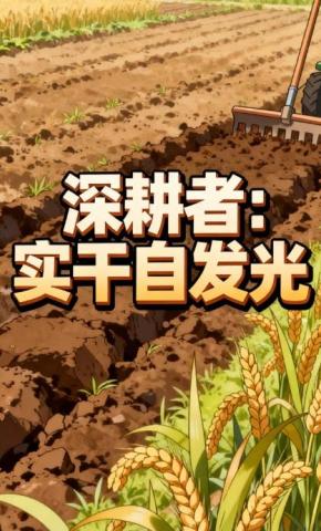 短剧《深耕者：实干自发光》海报