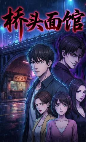 短剧《桥头面馆》海报