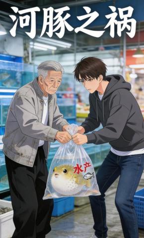 短剧《河豚之祸》海报