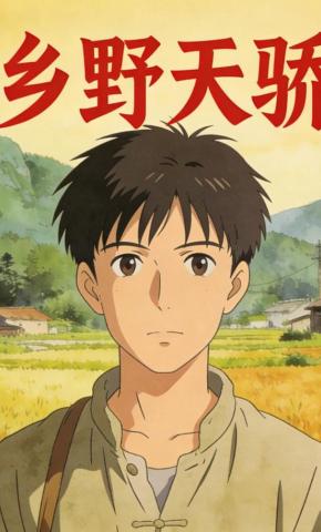 短剧《乡野天骄》海报