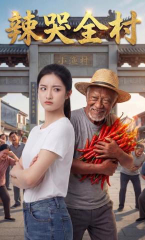 短剧《辣哭全村》海报