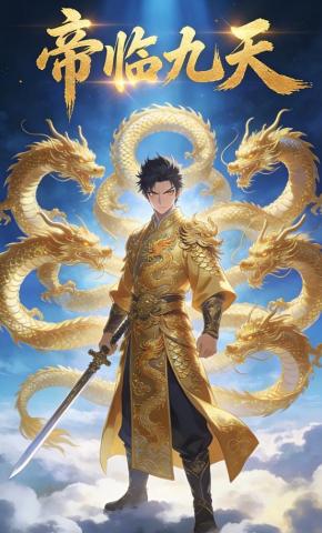 短剧《帝临九天》海报