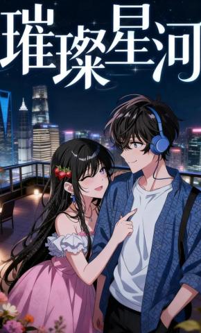 短剧《璀璨的星河》海报