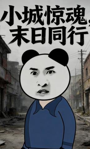 短剧《小城惊魂，末日同行》海报