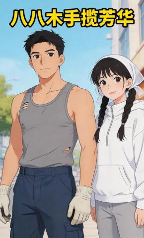 短剧《八八木手揽芳华》海报