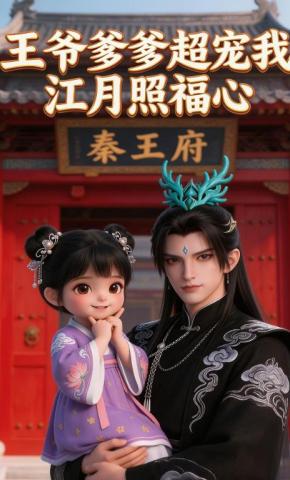 短剧《王爷爹爹超宠我，江月照福心》海报