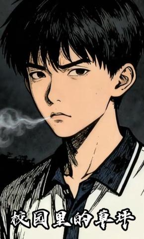 短剧《校园里的草坪》海报