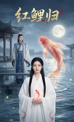 短剧《红鲤归》海报