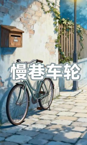 短剧《慢巷车轮》海报