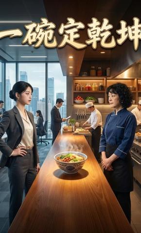 短剧《一碗定乾坤》海报